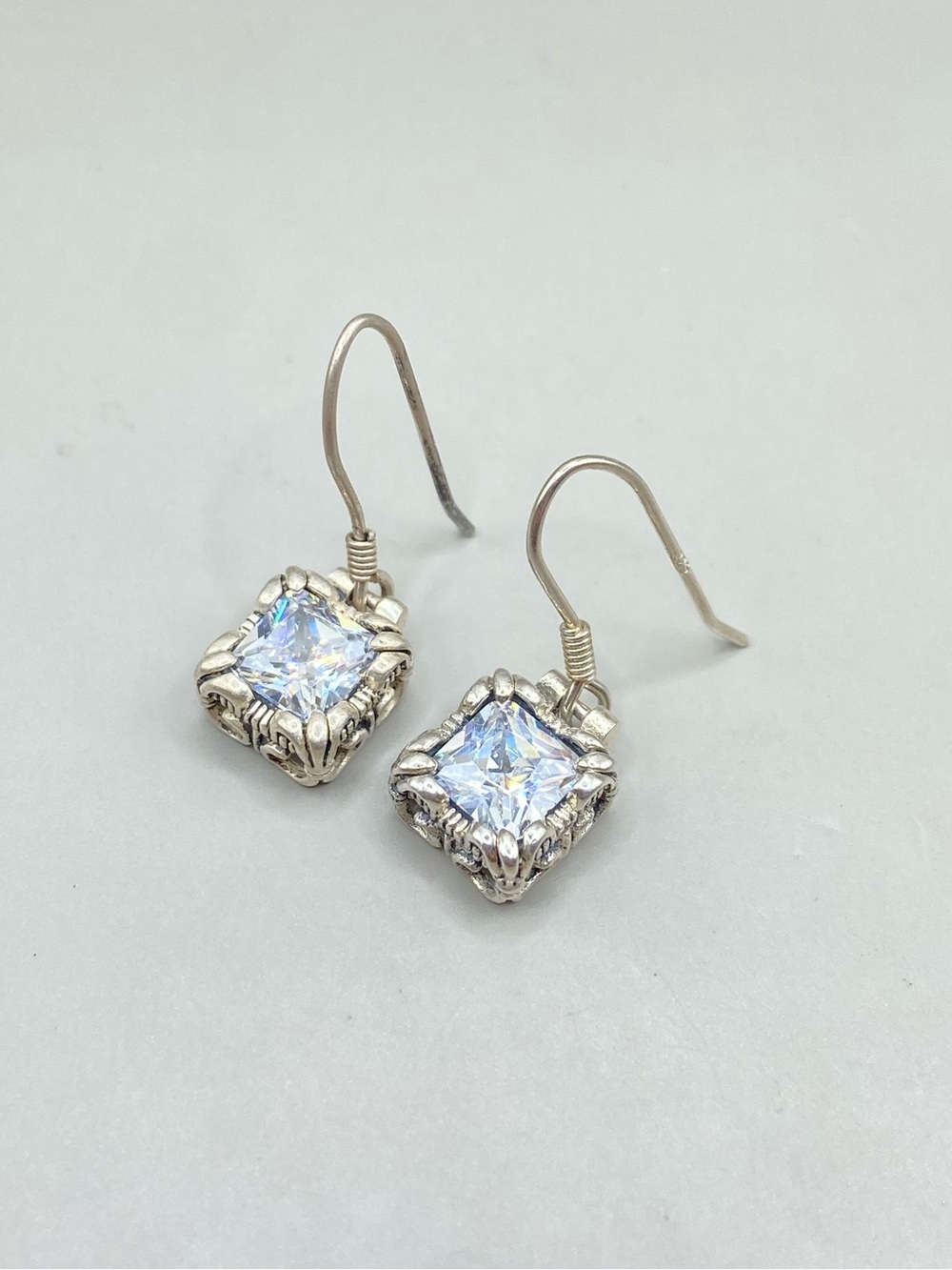 Silpada Uptown Cubic Zirconia Earrings